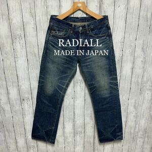 RADIALL ユーズド加工セルビッチデニム！日本製！雰囲気◎