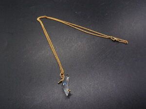 SWAROVSKI スワロフスキー ハイヒールモチーフ ネックレス ペンダント アクセサリー レディース ゴールド系 DH1647