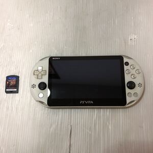 PSVITA PCH-2000 ホワイト　 SONY マインクラフトソフト付き　電源は入りました　通電確認済み　細かな操作等は確認していません　