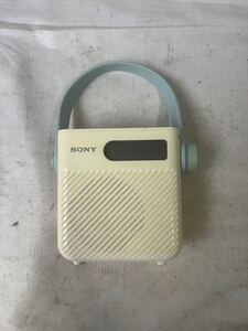 SONY ソニー ICF-S80 FM/AM シャワーラジオ 防滴仕様 コンパクトラジオ 動作未確認