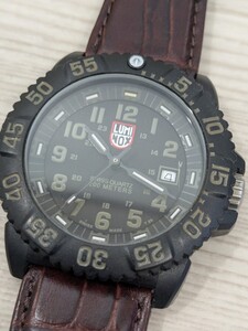 【w857】【稼働品】 LUMINOX ルミノックス 腕時計 Navy SEALs 200METERS 3050/3950 クォーツ