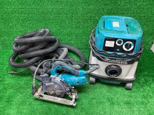 makita マキタ 483 集じん機 防じんマルノコ KS5200FX 丸ノコ 丸のこ 丸鋸 まるのこ 防塵 集塵機 掃除機 100V 電動工具 ホース2本