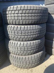 ◆T1012-2◆2020年製◆溝有り◆DUNLOP◆WINTERMAXX◆ＷＭ02◆195/65Ｒ15◆4本セット◆中古品◆愛知県日進市◆引取り可能◆