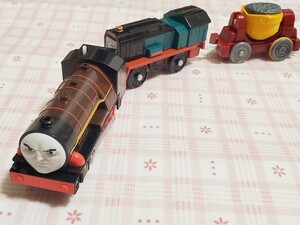 プラレール きかんしゃトーマス TS-22 プラレールハリケーン＆プラレールフランキー 動作確認済み