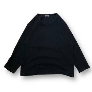 Yohji Homme POUR HOMME woolen pullover sweatershirt black スウェット ブラック 3 HC-T43-176 ヨウジヤマモト 店舗受取可