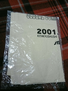 GLAY EXPO 2001 GLOBAL COMMUNICATION JTBツアー記念品 トートバッグ エコバッグ エキスポ グッズ　北九州　新品未使用　未開封