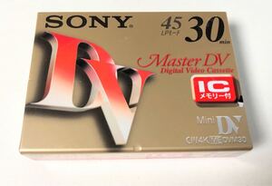 新品未開封★SONY Master DV (DVM30MM3) MiniDVビデオテープ　30分 