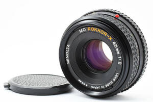 ★極上品★ミノルタ MD ROKKOR-X 45mm F2 MINOLTA MD ロッコール★　R5878＃45