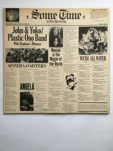 ジョン & ヨーコ John & Yoko/Plastic Ono Band「サムタイム・イン・ニュー・ヨーク・シティ Sometime in New York City」2枚組 アメリカ盤