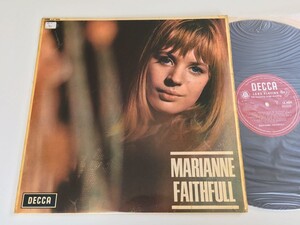 【DECCA UKオリジナル/MONO】Marianne Faithfull LP DECCA ENGLAND LK.4689 65年オリジナル盤エンボスコーティングスリーブあり