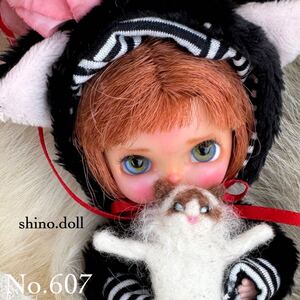 shino.doll プチブライス カスタム プンプンムチムチなタディーポーさん♪アウトフィット付き　custom blythe 