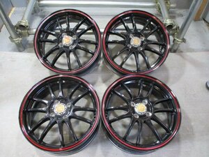 BH236☆中古ホイール☆16×5.5J +48 100 4穴 アルミ4枚価格！法人宛/営業所止め送料無料