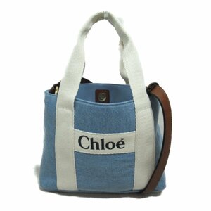 クロエ 2wayショルダーバッグ ブランドオフ Chloe コットン 2wayショルダーバッグ コットン キッズ