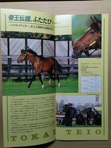 競馬 JRA レープロ950708札幌 チアズダンサー / エアグルーヴ初出走 / 種牡馬トウカイテイオー Yニシノフラワー