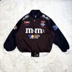 JH DESIGN レーシングジャケット　m&m　ダークブラウン　Lサイズ　茶