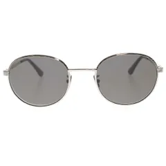 SAINT LAURENT PARIS (サンローランパリ) SL135 ZERO 001 オーバル カラーレンズサングラス アイウェア 眼鏡 シルバー/ブラック