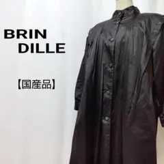 BRIN DILLE　国産品　肩パット入り　スタンドカラーコート