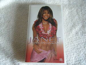 JANET LIVE IN HAWAII VHS　ビデオ