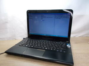 K29 SONY VAIO SVE14119FJB　 Pentium B970　HDD/無 メモリ/4GB　BIOS確認　訳あり品