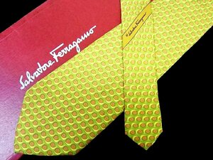 ♪今週の特売980円～♪2768♪良品【Ferragamo】フェラガモ【カタツムリ 柄】ネクタイ♪