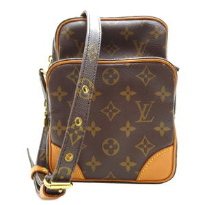 ［飯能本店］LOUIS VUITTON LV ルイ・ヴィトン アマゾン M45236 ( 廃番 ) ショルダーバッグ モノグラム ブラウン DH84813