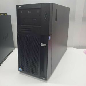 ＠T0543 秋葉原万世鯖本舗 IBM System x3100 M4/Xeon E3-1270 V2 4C8T/メモリ32GB/DVD/RDX/SAS300GB×2/ServerRAID M1015/