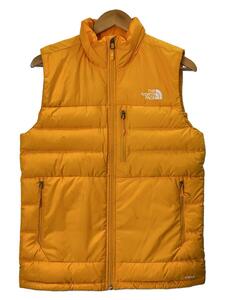 THE NORTH FACE◆ダウンベスト_ND52116Z/XS/ポリエステル/YLW