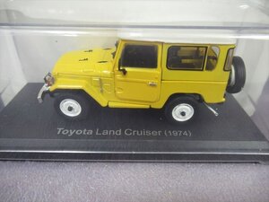 未開封 アシェット トヨタ ランドクルーザー 1974年 TOYOTA Land Cruise 国産名車コレクション 1/43 ミニカー