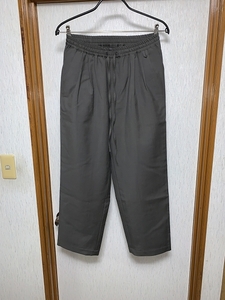 1 美品 23ss marka 3TUCK EASY PANTS パンツ