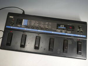 ◆KORG【A5 FX】MULTI FX マルチエフェクター USED品 純正アダプター付属 コルグ