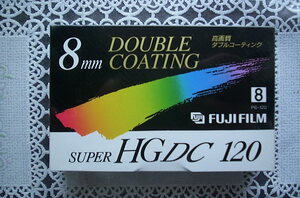 FUJI FILM～8mmビデオ用120分～SUPER HGDC 120～新品未開封