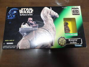 未使用品　STAR WARS　スター・ウォーズ フォース　オールドハズプロ　Ronto and Jawa　Kenner　ケナー社　限定ジャワ　クリーチャーロント