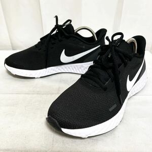 和311★ NIKE Revolution 5 ナイキ レボリューション ランニングシューズ ジョギング 25 ブラック メンズ