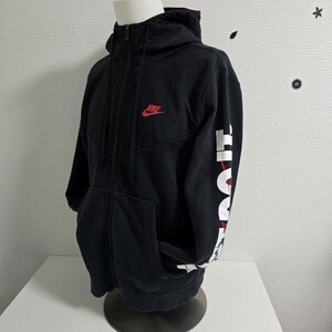 NIKE　ナイキ　ナイロンミックス　パーカー　L