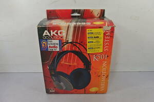 ◆未使用 AKG(アーカーゲー) 名機・銘品・廃番 ダイナミック開放型ヘッドフォン K501 プロモデル オープンバック型ヘッドホン VARIMOTION