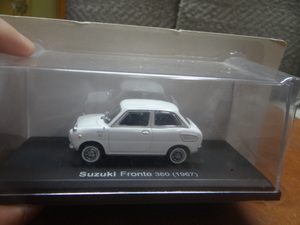 TA639 アシェット 1/43ミニカー スズキ フロンテ（1967） Suzuki Fronte 360 (1967) 