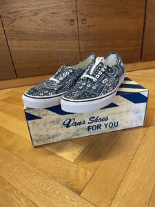 VANS Authentic Paisley28.5 バンズ VAN DOREN オーセンティック サムズ　challenger キャプテンズヘルム　スタンダードカリフォルニア