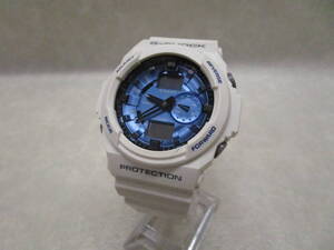 #36870 CASIO カシオ G-SHOCK Gショック GA-150MF ホワイト 白 腕時計 電池切れ 現状品