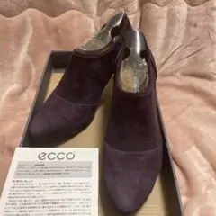 【美品】ecco ハイフロフトパンプス　22.5㌢