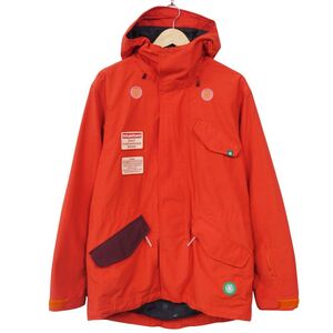 美品 インハビタント inhabitant LONG JACKET IH6720T06 USA S スノーボード ウェア スキー スノー ウエア アウトドア cf07de-rk26y06386