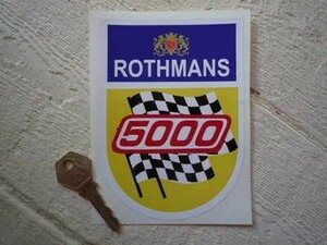 ◆送料無料◆ 海外 Rothmans Formula 5000 ロスマンズ 100mm ステッカー