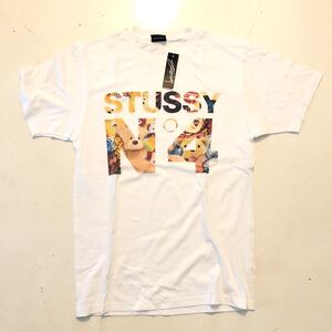 限定 ( S ) STUSSY ＆ KimSonghe コラボ ビッグ Tシャツ クマ ぬいぐるみ シャンデリア キムソンヘ ステューシー ウーマン ルーズ Women L