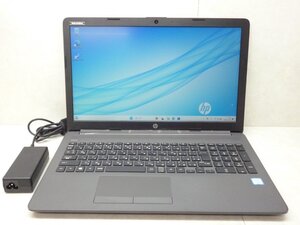 ☆1円☆第8世代☆HP☆250 G7☆Core i5 1.60GHz/8GB/SSD256GB/Sマルチ/無線/Bluetooth/カメラ/Office/Win11 Pro☆