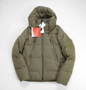 未使用 DESCENTE ALLTERRAIN x JOURNAL STANDARD [水沢ダウン最高峰モデル] MOUNTAINEER ダウンジャケット 希少*カーキ S デサント ◆BT14