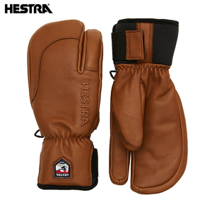 軽快なショートカフモデル【HESTRAヘストラ/33872 Topo 3-Finger(トポ スリーフィンガー)/750(Brown)/6サイズ】MTR