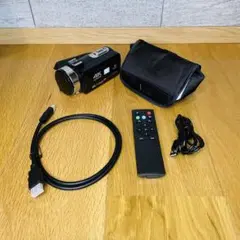 【美品】★匿名配送　4k デジタルビデオカメラ　Wi-Fi対応　メガピクセル