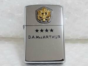 展示品+数量限定品　Zippo　D.A.MACARTHUR　1989　ダグラス・マッカーサー