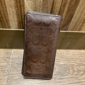 COACH コーチ 美品物 シグネチャー 小物 財布 長財布 二つ折り レディース ブランド 正規品 人気商品 送料無料 大特価 おすすめ セール