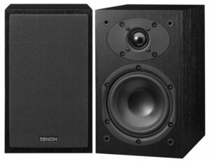 Denon スピーカーシステム (2台1組) ブラック SC-M39-BK(中古品)