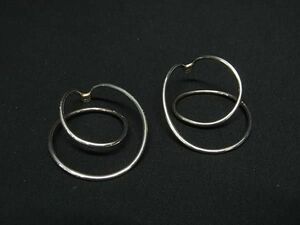 1円 ■美品■ GEORG JENSEN ジョージ ジェンセン SV925 イヤーカフ イヤリング アクセサリー レディース シルバー系 FB4042